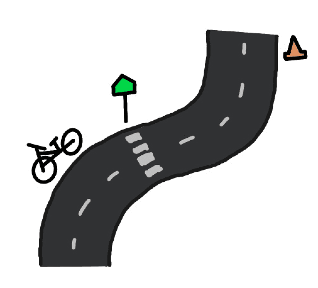 Road illustration